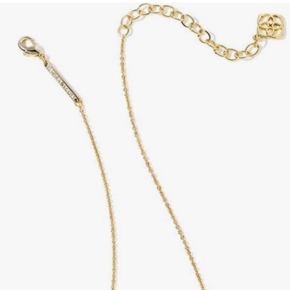 NEW Kendra Scott Ari Heart Adjustable Length Pendant Necklace in Pink - Picture 4 of 14